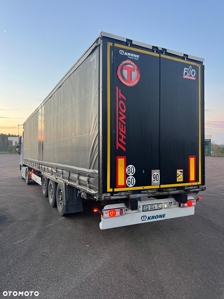 Krone Firanka oś podnoszona