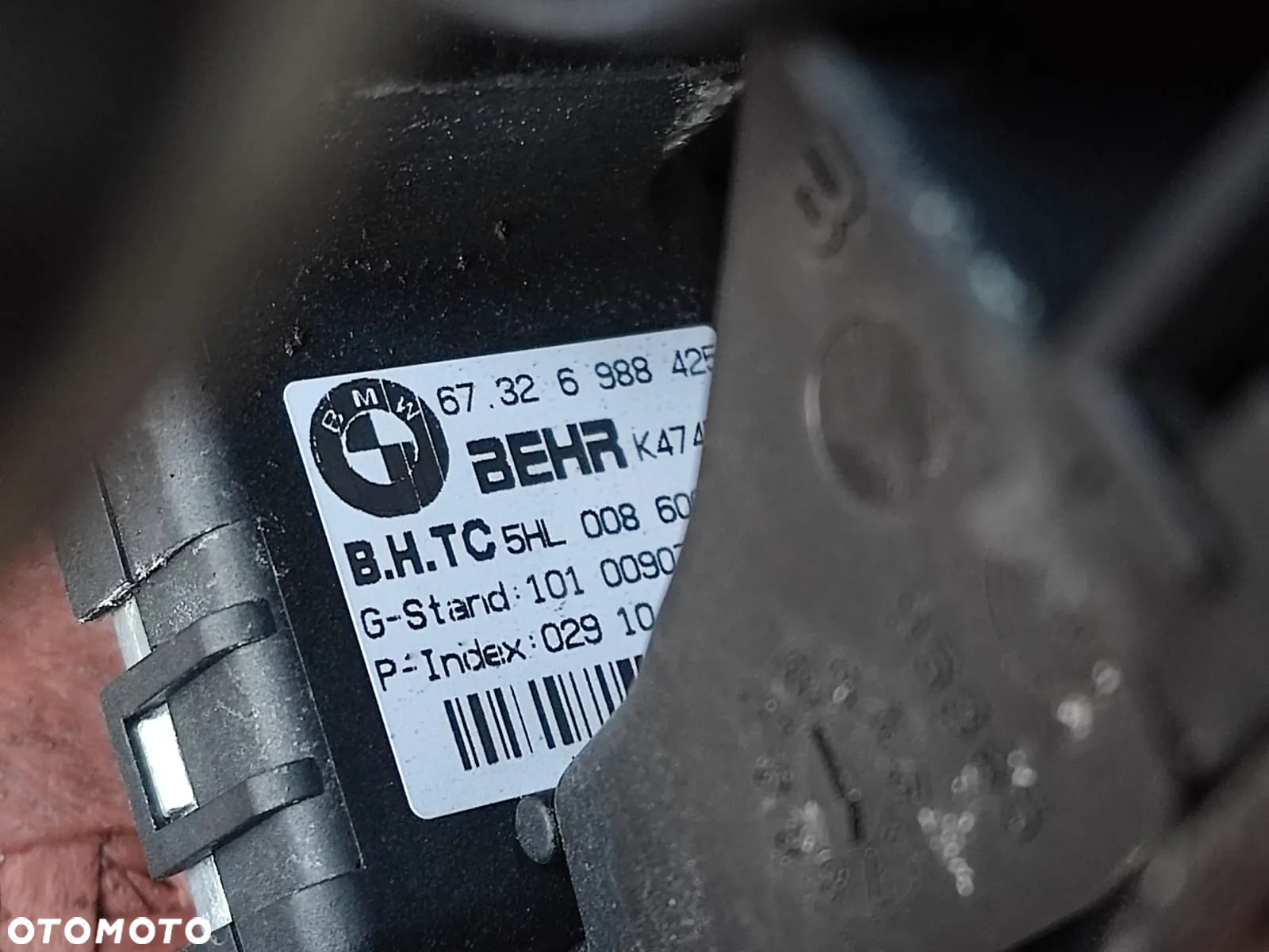 BMW E60 / E60 LCI / E61 / E61 LCI / E63 / E63 LCI / E64 / E64 LCI. ORYGINALNA DMUCHAWA / WENTYLATOR NAGRZEWNICY / REZYSTOR DMUCHAWY O NR: 6 925 463 / 6 933 910 OEM. W BARDZO DOBRYM STANIE TECHNICZNYM. - 8