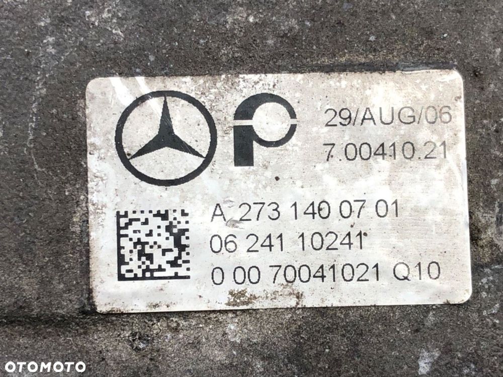 KOLEKTOR SSĄCY - 695.00 PLN - MERCEDES-BENZ KLASA S (W221) 2005 - 2013 S 500 4-matic (221.086, - 6