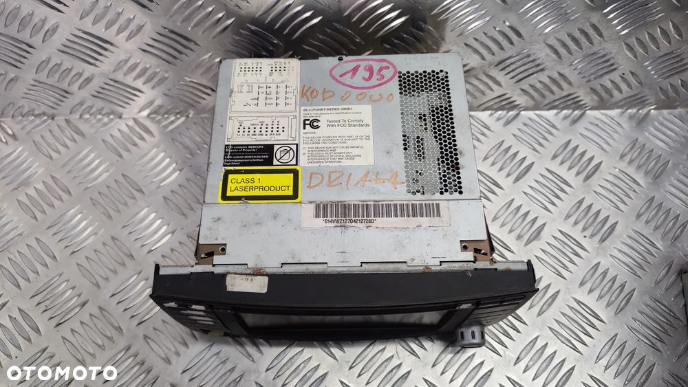 VW TOUAREG 7L 03-09R RADIO CD NAWIGACJA KOD ORYGINAL 7L6035191 - 6