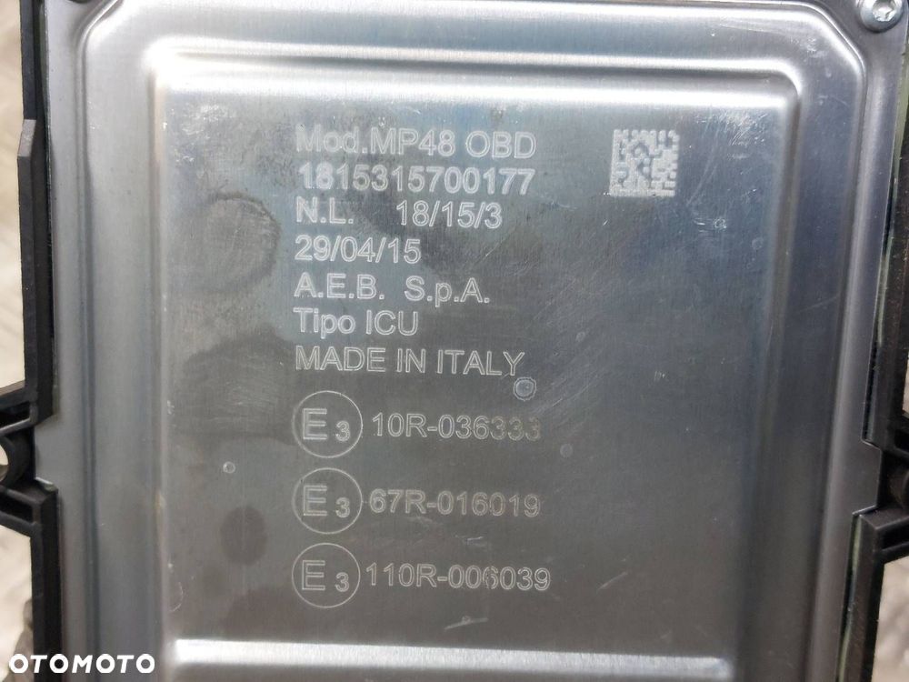 INSTALACJA GAZOWA LPG 67R-016019 KING MP48 ALEX 67R-016407 BARRACUDA MP12T - 3