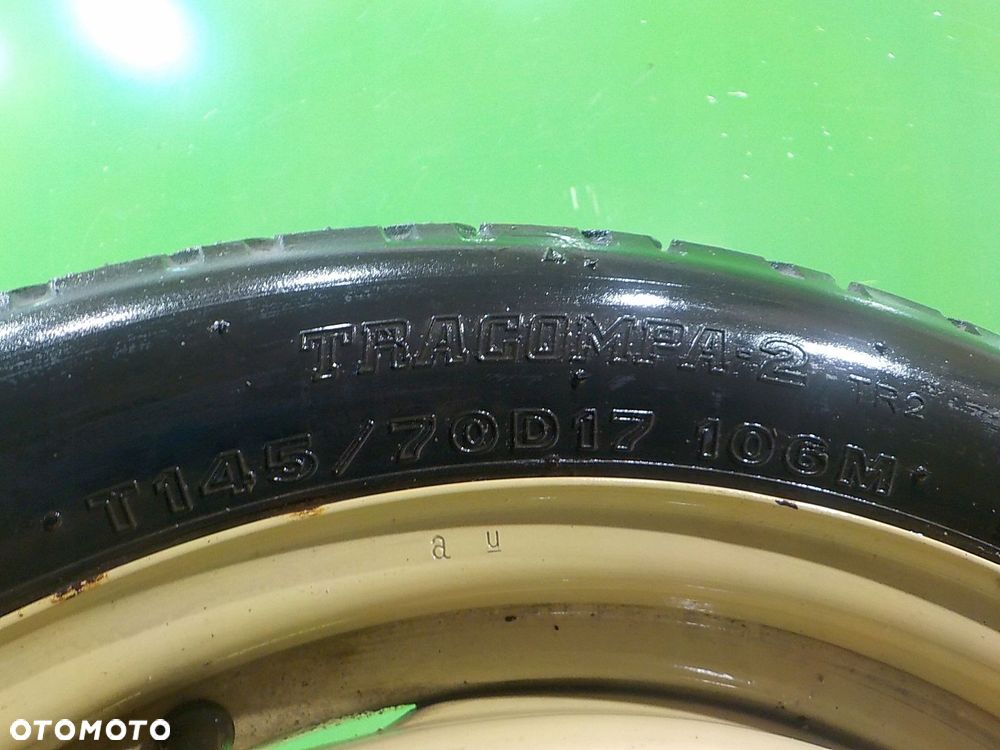 TOYOTA COROLLA X E140 kolo dojazdowe 145/70/17 5x100 - 4