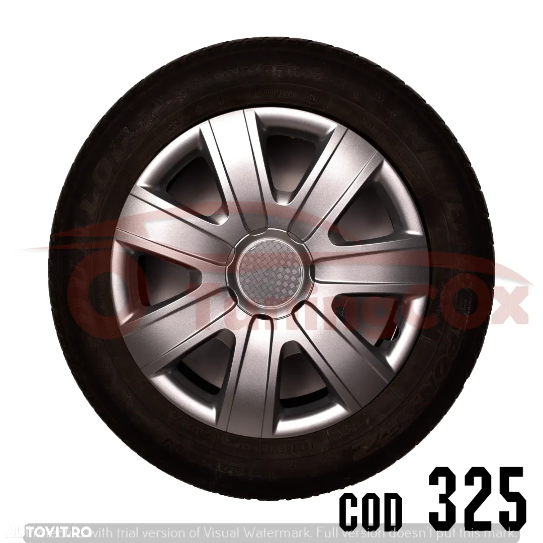 Capace roti OPEL,VOLKSWAGEN,FIAT,AUDI,CHEVROLET,CITROEN,FORD,BMW,HYUNDAI,KIA,SUBARU,MERCEDES-BENZ,MAZDA,MITHUBISHI,SEAT,TOYOTA,PEUGEOT,VOLVO,RENAULT,NISSAN,SKODA,DACIA,ALFA ROMEO,SUZUKI,DAEWOO la set de 4 buc ,Capace janata aliaj - 11