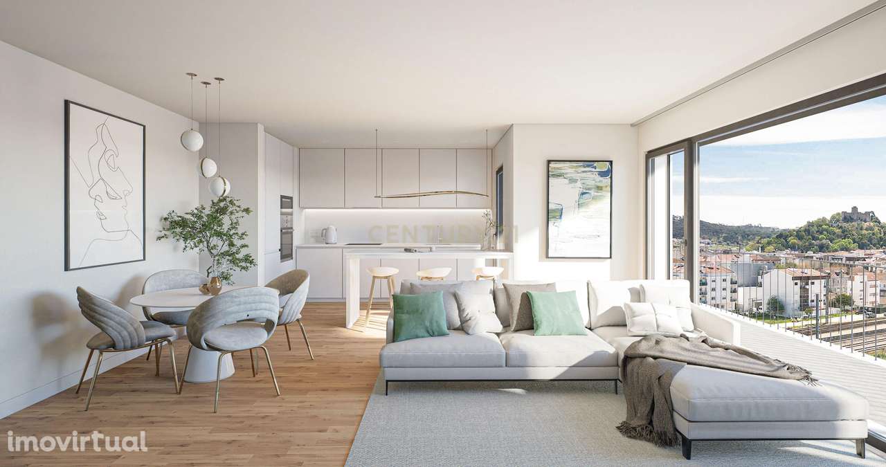 Apartamento T2 em Pombal – Viver o Coração da Cidade com Vista Privile - Grande imagem: 5/7