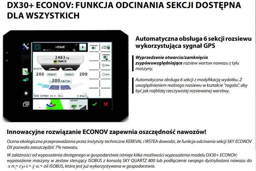 Sky DX20/DX30+ECONOV/DX40+ECONOV - 24