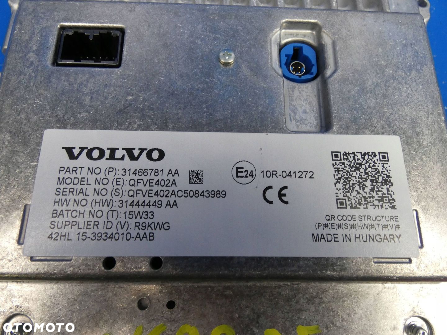 VOLVO XC90 II MONITOR WYŚWIETLACZ NAWIGACJI EKRAN - 4