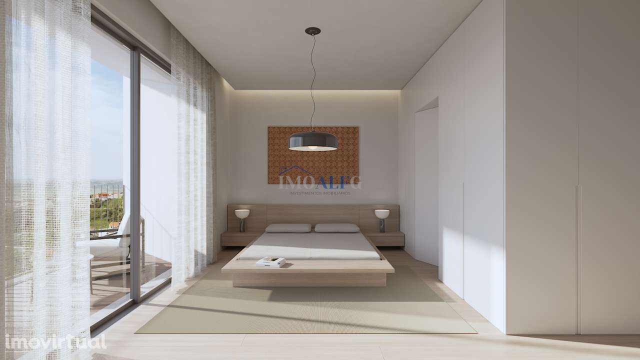 Moradia Nova T5 com piscina e  vista Rio Tejo em Fonte Santa, Vialonga - Grande imagem: 4/17