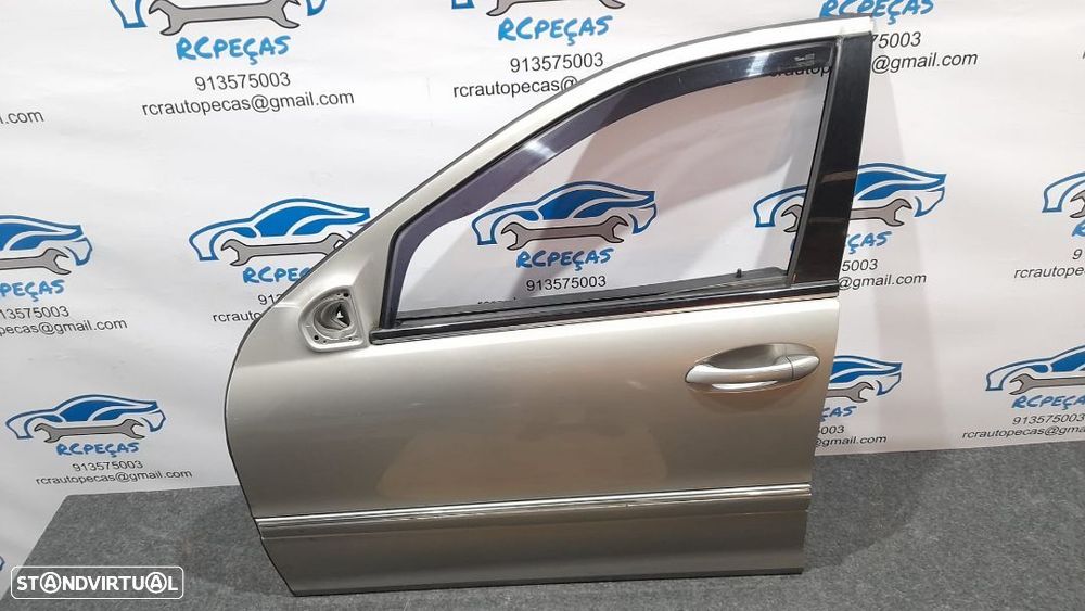 PORTA PORTAS FRENTE FRONTAL ESQUERDA MERCEDES BENZ CLASS C W203 A2037200105 2037200105 FECHO ELEVADOR MOTOR PUXADOR VIDRO RETROVISOR RETROVISORES - 1