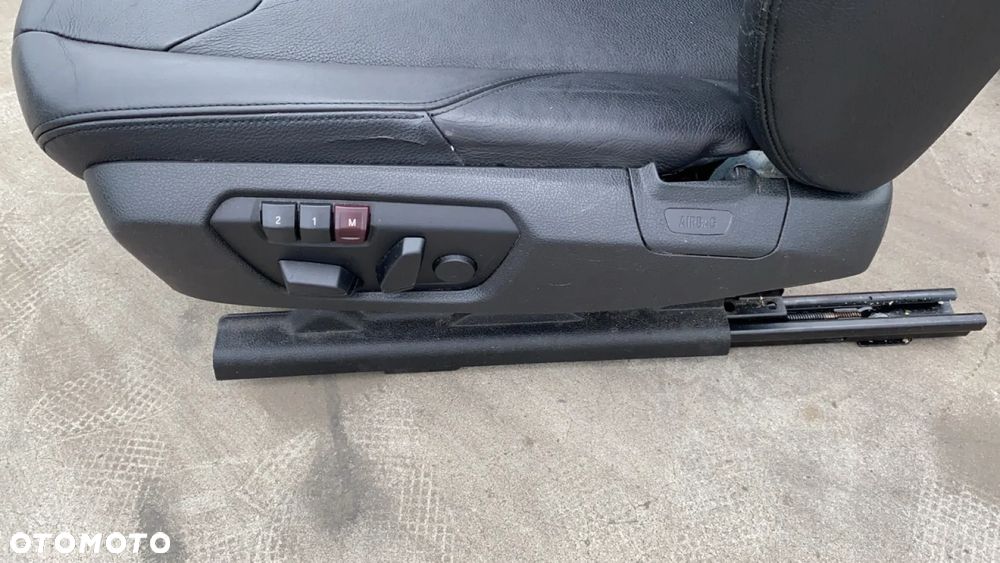 FOTELE WNĘTRZE TAPICERKI BMW F30 PODGRZEWANA SKÓRA PAMIĘĆ EUROPA - 5
