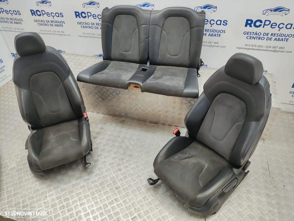 Conjunto Bancos em Pele Alcantara Audi TT 8J S-Line S Line - 2