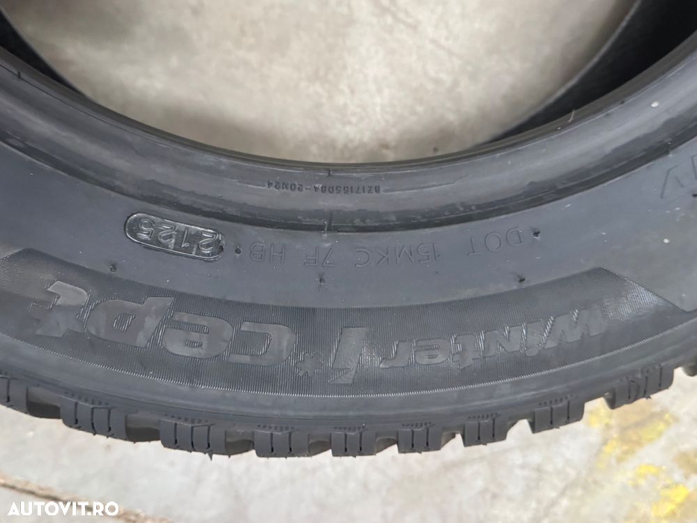 Vând 4 anvelope 225/55/17 hankook de iarnă noi - 4