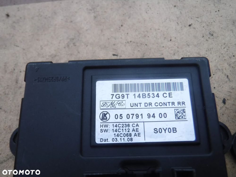 Volvo XC60 I modul drzwi 7G9T14B533BF 7G9T14B534BF 7G9T14B533GF 7G9T14B534CE - 8