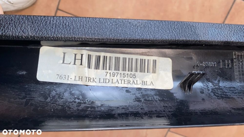 OSŁONA WYKOŃCZENIE OBICIE BAGAŻNIKA LEWE 7197151 BMW X6 E71 - 3