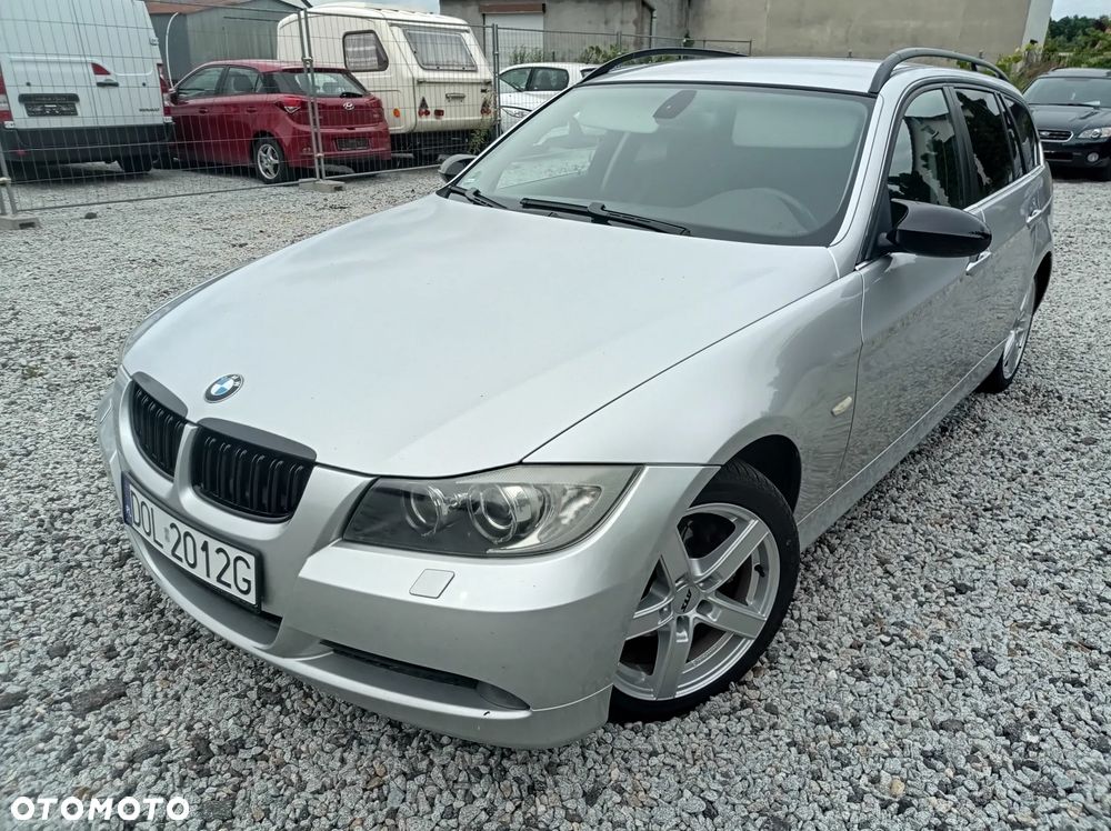 UWAGA ! AUTO W CAŁOŚCI 2008 BMW 3 E91 325i 218ps R6 AUTOMAT KLIMATRONIC XENON ALU MALE KM SERW SKÓRY I WLAS ZAREJ PL - 1