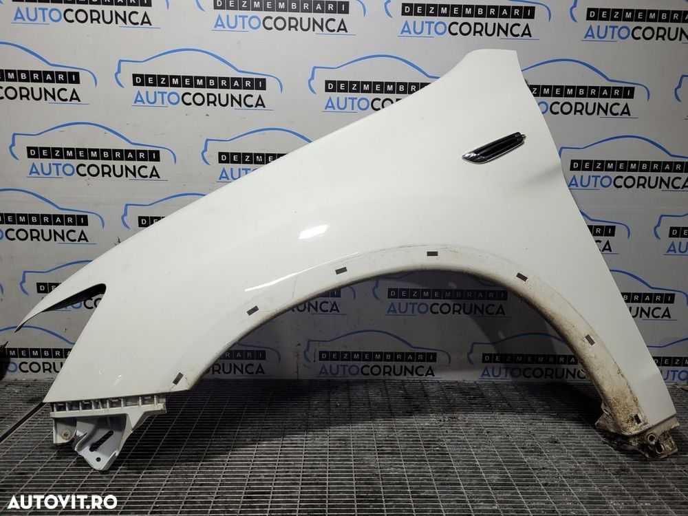 Aripa Stanga Fata Mitsubishi ASX Facelift 2012 2012 - 2015 4 Usi alb (1129) - 1