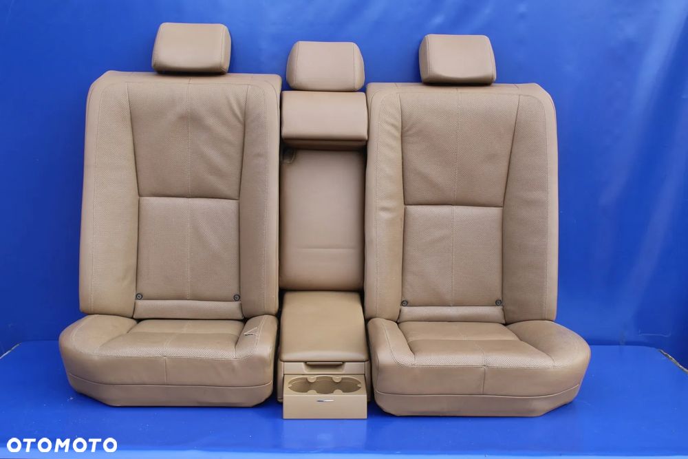 Fotele dynamiczne wentylowane masaże brąz OE Mercedes W221 - 21