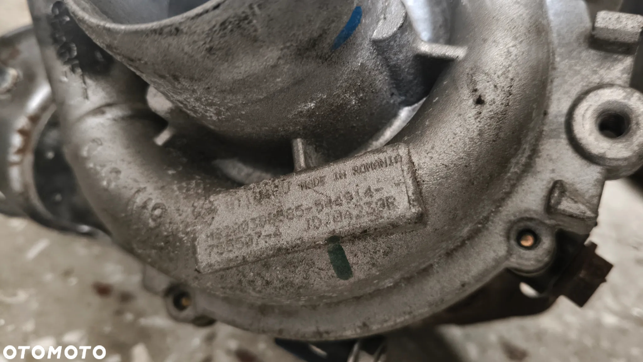 Turbosprężarka turbina renault scenic II 1.9 dCi 03-06 - 4
