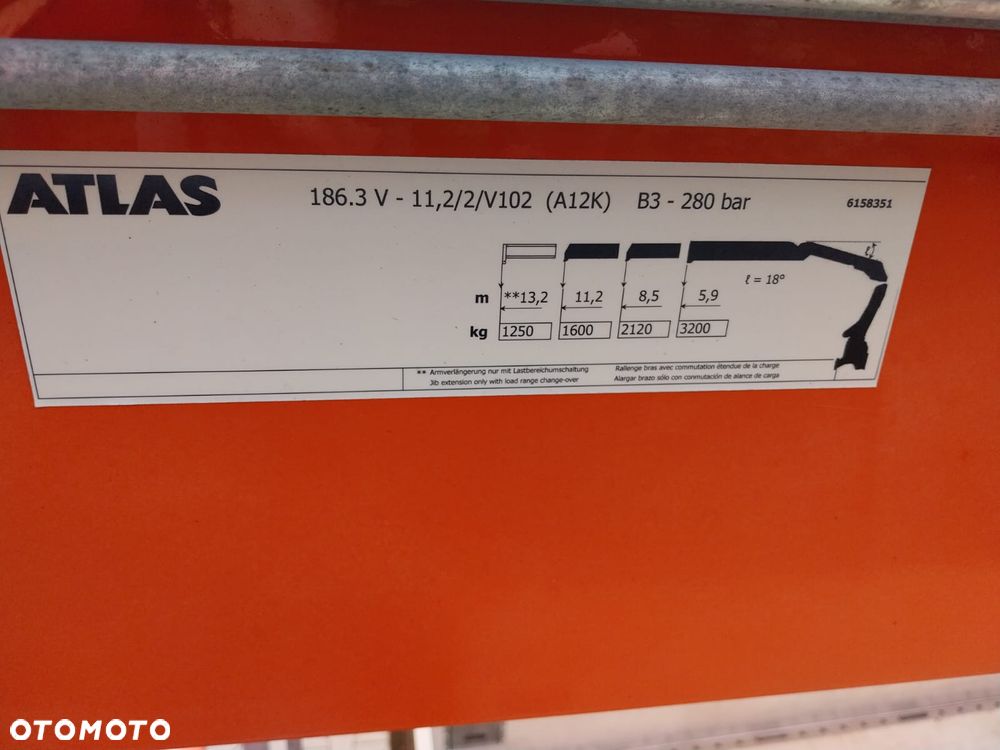 MAN TGS 26.440 z HDS ATLAS 186/ 11m-1600 kg - 5