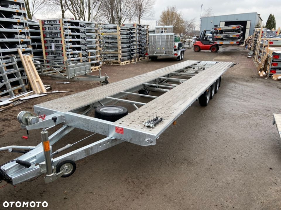 Niewiadów Laweta Boro Indianapolis 8.5x2.1 dwa auta 3 osie koła 195r13c  Częstochowa od ręki - 9