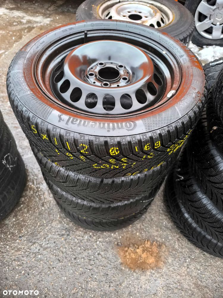 5x112 Felgi Stalowe Stal 16 Koła Zimowe Zima MERCEDES A KLASA W169 B W245 W201 190 W124 Legnica ALU-RAD 195/55 6,5mm - 2