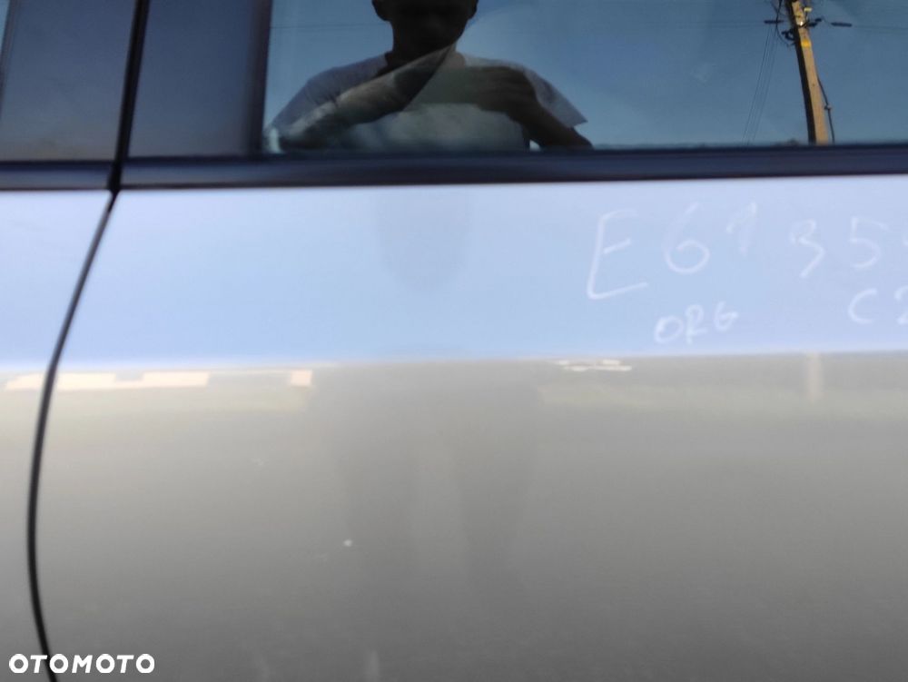 DRZWI LEWY TYŁ TYLNE BMW E61 354 TITANSILBER ORG LAKIER - 2
