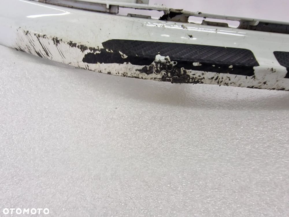 VW POLO 6C0 LIFT 13-17 ZDERZAK PRZEDNI PRZÓD NA SPRYSKI + 4X PDC , ŁADNY , BIAŁY , NR 6C0807221 , NR AUKCJI NZ744 - 22