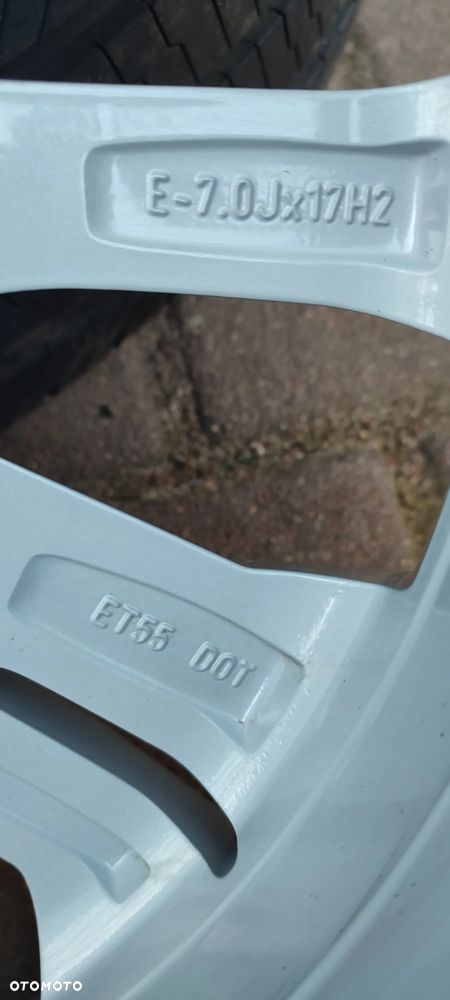 Koła Felgi Aluminiowe Oryg Volkswagen T6 Multivan T5 17 Cali 5x120 Et55 Continental 215/60/17C 2021r 4x8,5mm Idealne !! Starogard Gdański - 13