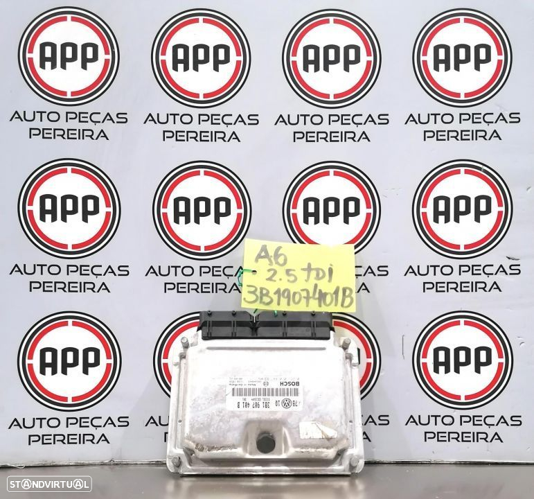 Centralina VW, Audi, VW 2.5 TDI V6 referência, 4B2907401E,  3B1907401B. - 2