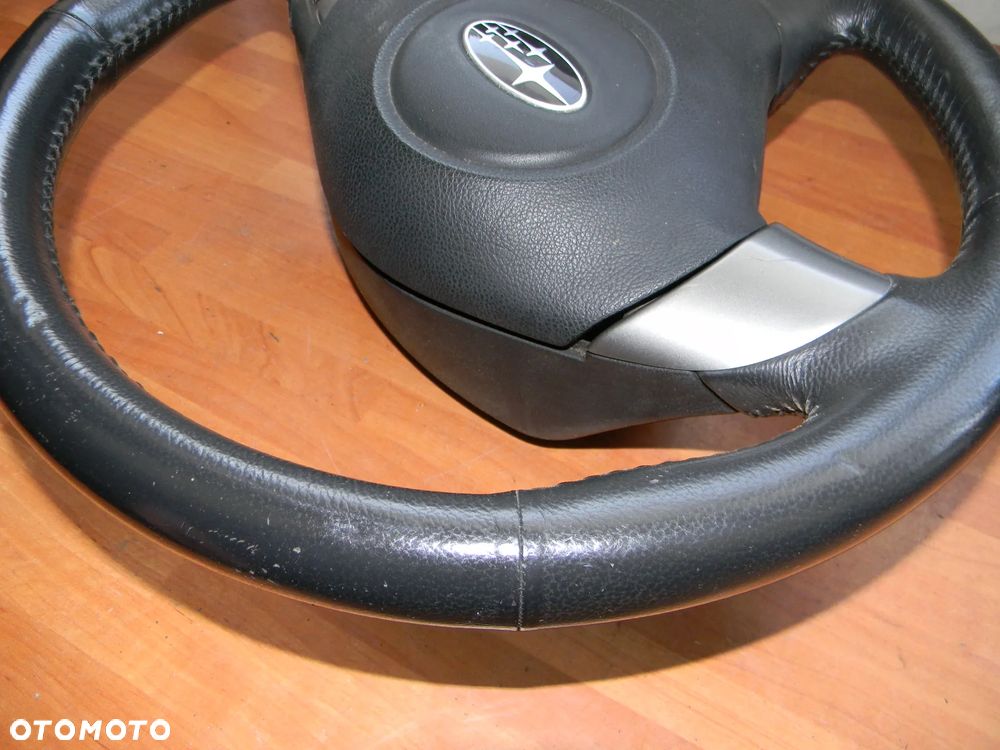 kierownica skórzana skóra SUBARU LEGACY OUTBACK FORESTER airbag - 6