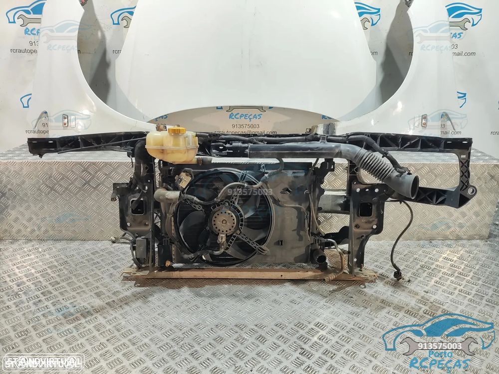 Frente Completa Opel Corsa D S07 - Facelift | LCI - Diesel | Parachoques | Parachoque | Grelha | Grelhas | Otica | Oticas | Guarda Lamas | Lama | Capo | Capot | Reforço | Fibra | Radiador | Ventilador | Radiadores | Para-choques - 7
