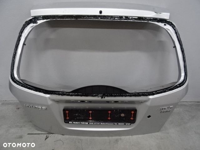 KLAPA TYŁ TYLNA BAGAŻNIKA HYUNDAI ATOS PRIME 5D 03-08 NR146 - 1