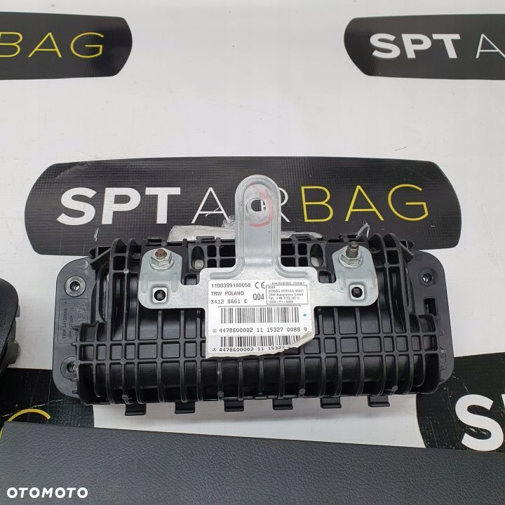 MERCEDES VITO W447 ZAŚLEPKA PASAŻERA PODUSZKI AIRBAG AIR BAG PASY KIT SET - 5