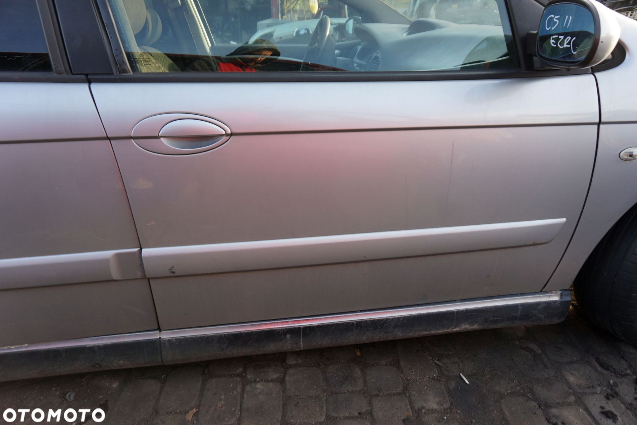 DRZWI PRZEDNIE PRAWE C5 II LIFT KOMBI EZRC  SREBRNY CITROEN 2004-2007 - 3