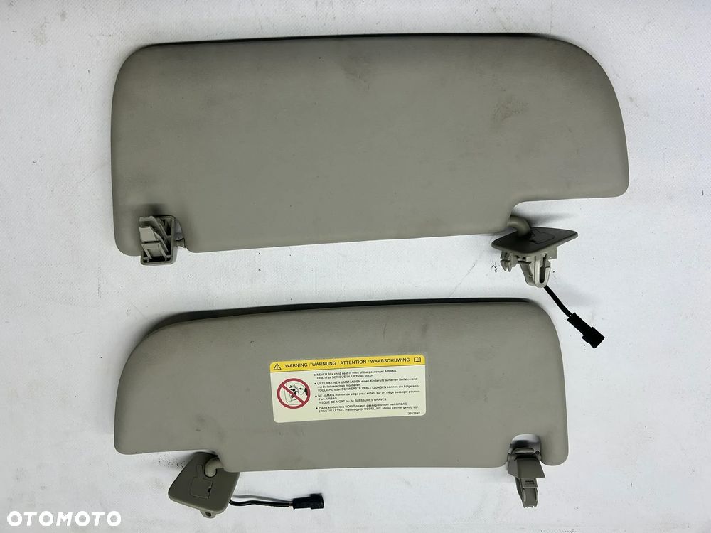 Saab 93 9-3 Osłona przeciwsłoneczna lewa prawa komplet 2003-2011 - 2