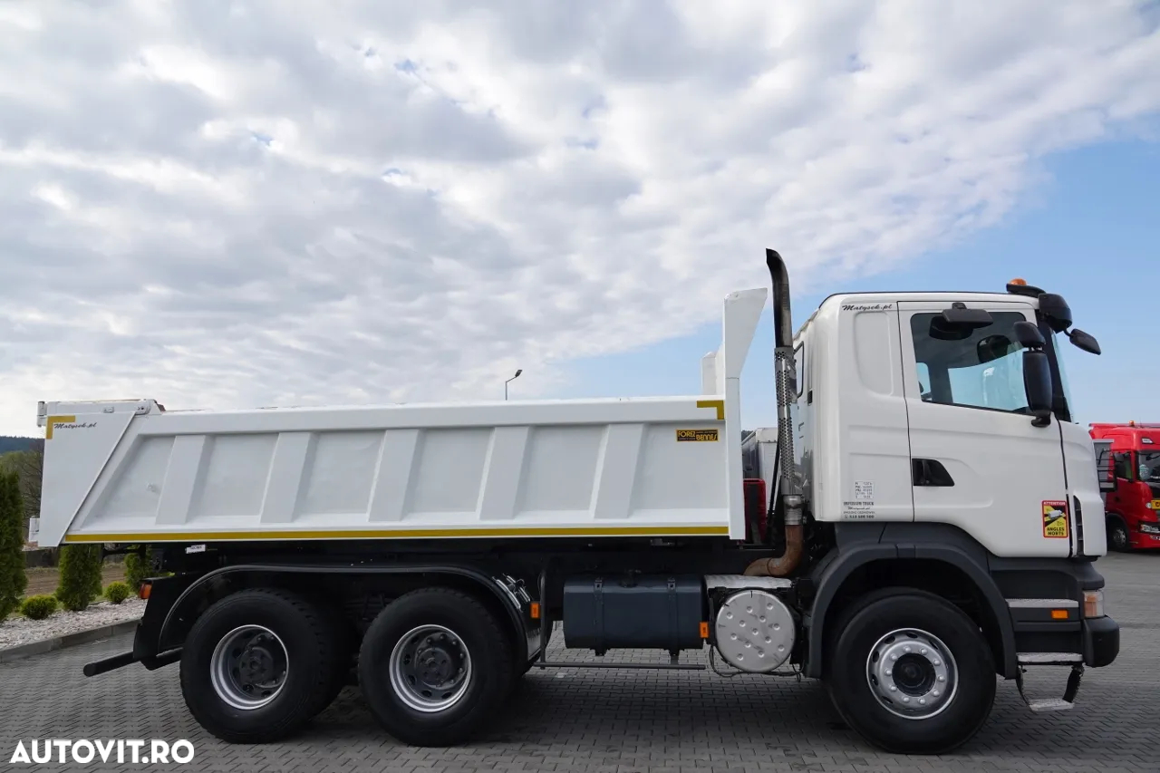 Scania R 420/ 6x4 / 2-SIDE TIPPER / HYDROBRATA / BORDMATIC / HYDROKLAPA / MANUAL / IMPORTAT - 14