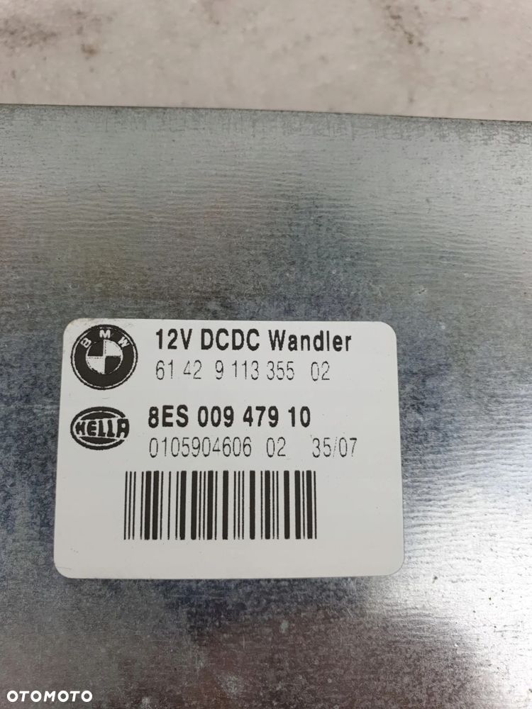 BMW E87 E90 MINI R56 Moduł sterownik DC 9113355 - 4