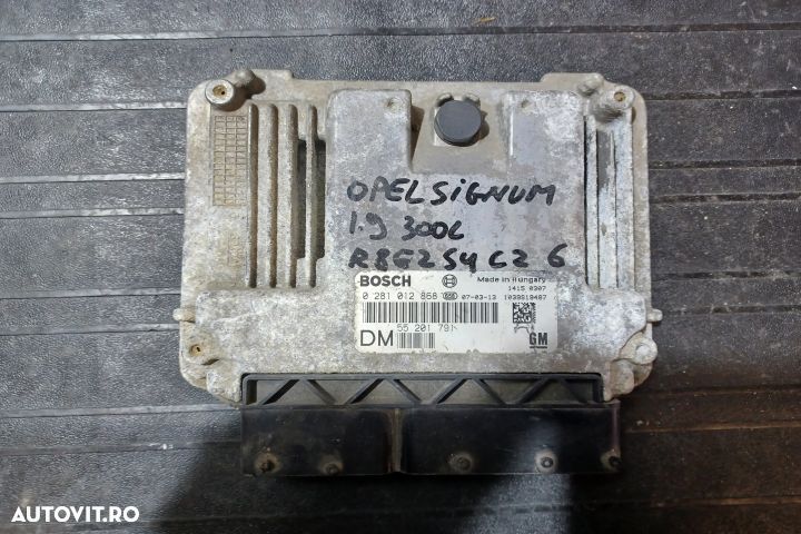 Calculator motor ECU 0281012868 - 1.9 0281012868 - 1.9 Opel Signum C - 1