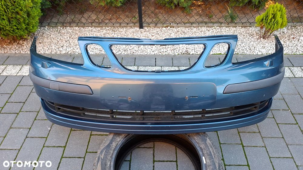 SAAB 9-3 II 02-07 ZDERZAK PRZÓD PRZEDNI SPRYSKI 12786001 - 1