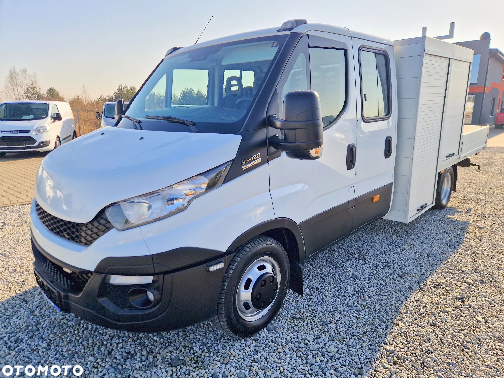 Iveco IVECO 35C13 2.3 HPI 130 KONNY KLIMA WEBASTO 8 BIEGOWY HIMATIC 7 OSOBOWA BRYGADÓWKA SKRZYNIA 3.5 METRA GWARANCJA - 1