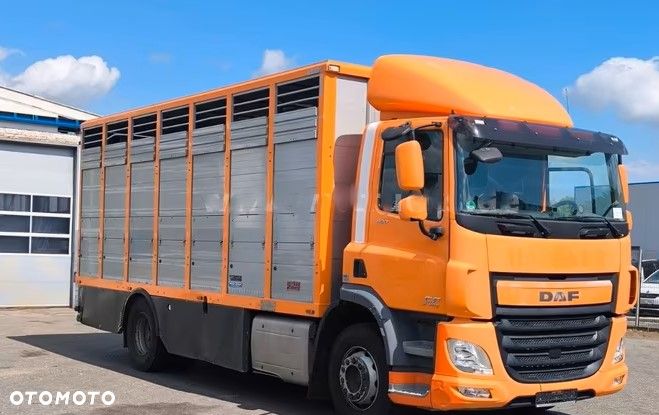 DAF CF 400 Menke Einstock | Transport zwierząt jednopoziomowy  | 2 kratownice do bydła| Retarder | Euro 6 - 1