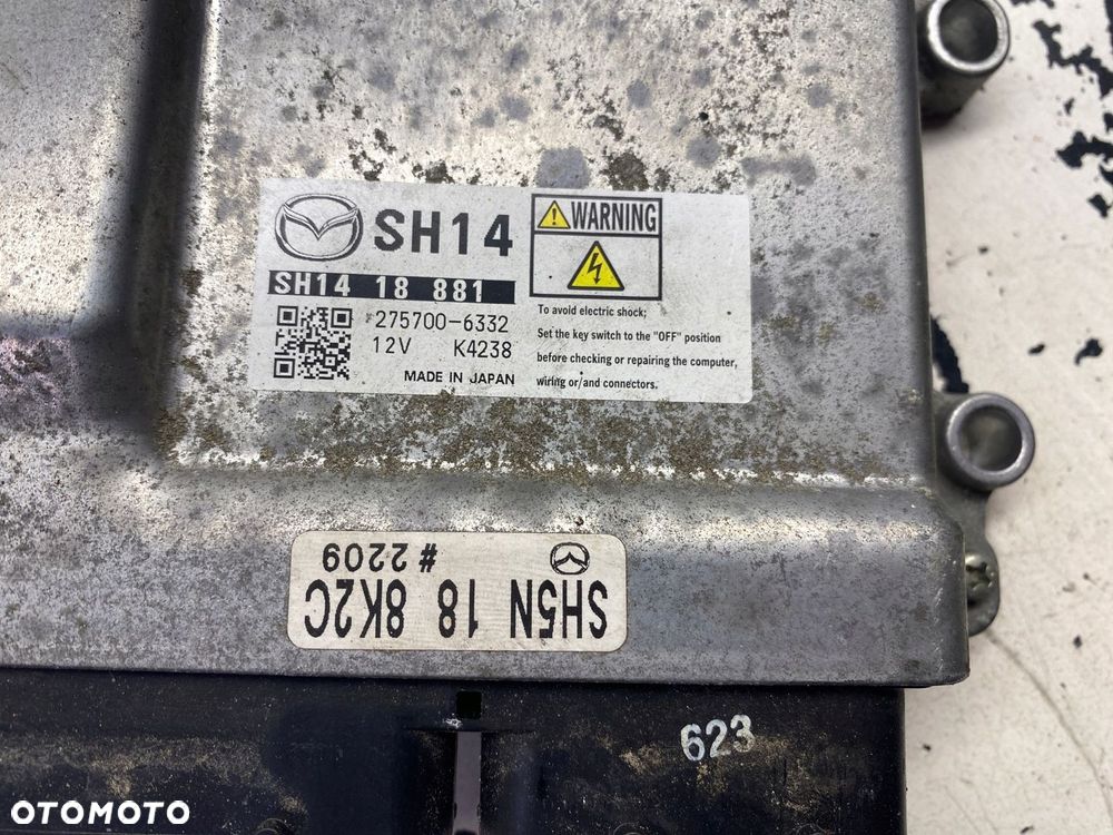MAZDA 6 III GJ 2.2 STEROWNIK SILNIKA SH1418881 - 2