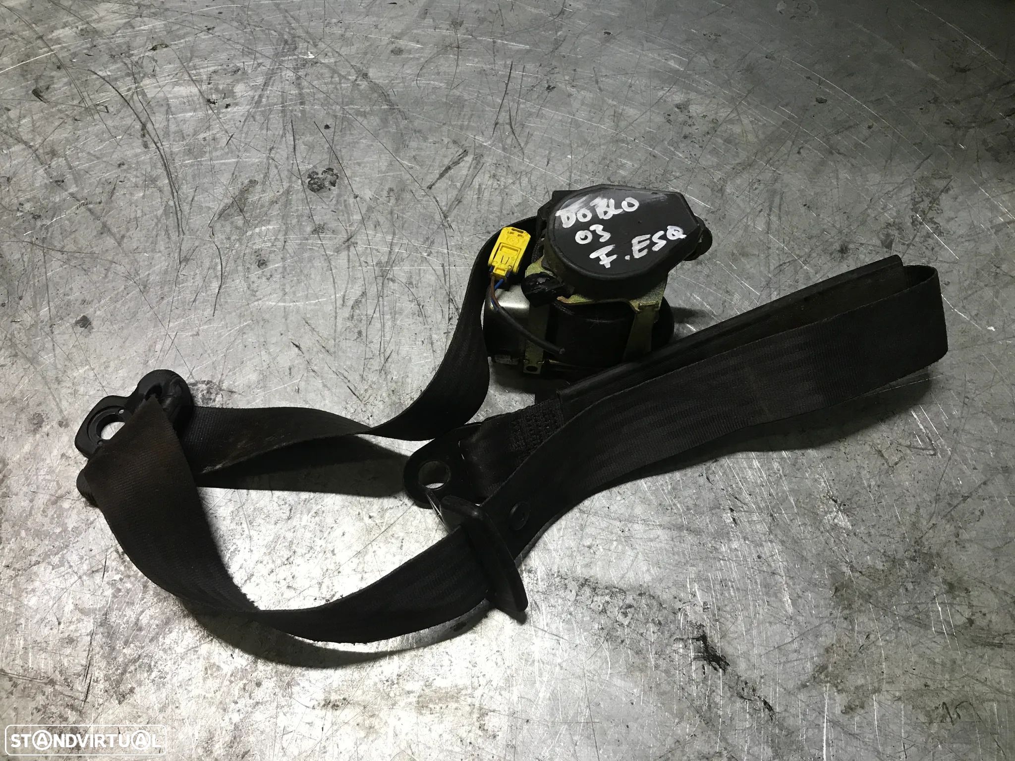 CINTO DE SEGURANÇA FIAT DOBLO I 01-09 - FRENTE ESQUERDO - 1