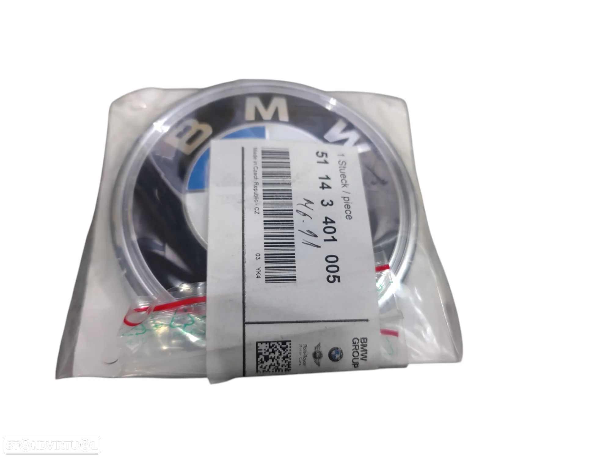 Simbolo novo Original Tampa Mala BMW X3 E83 Lci 51143401005 - 1