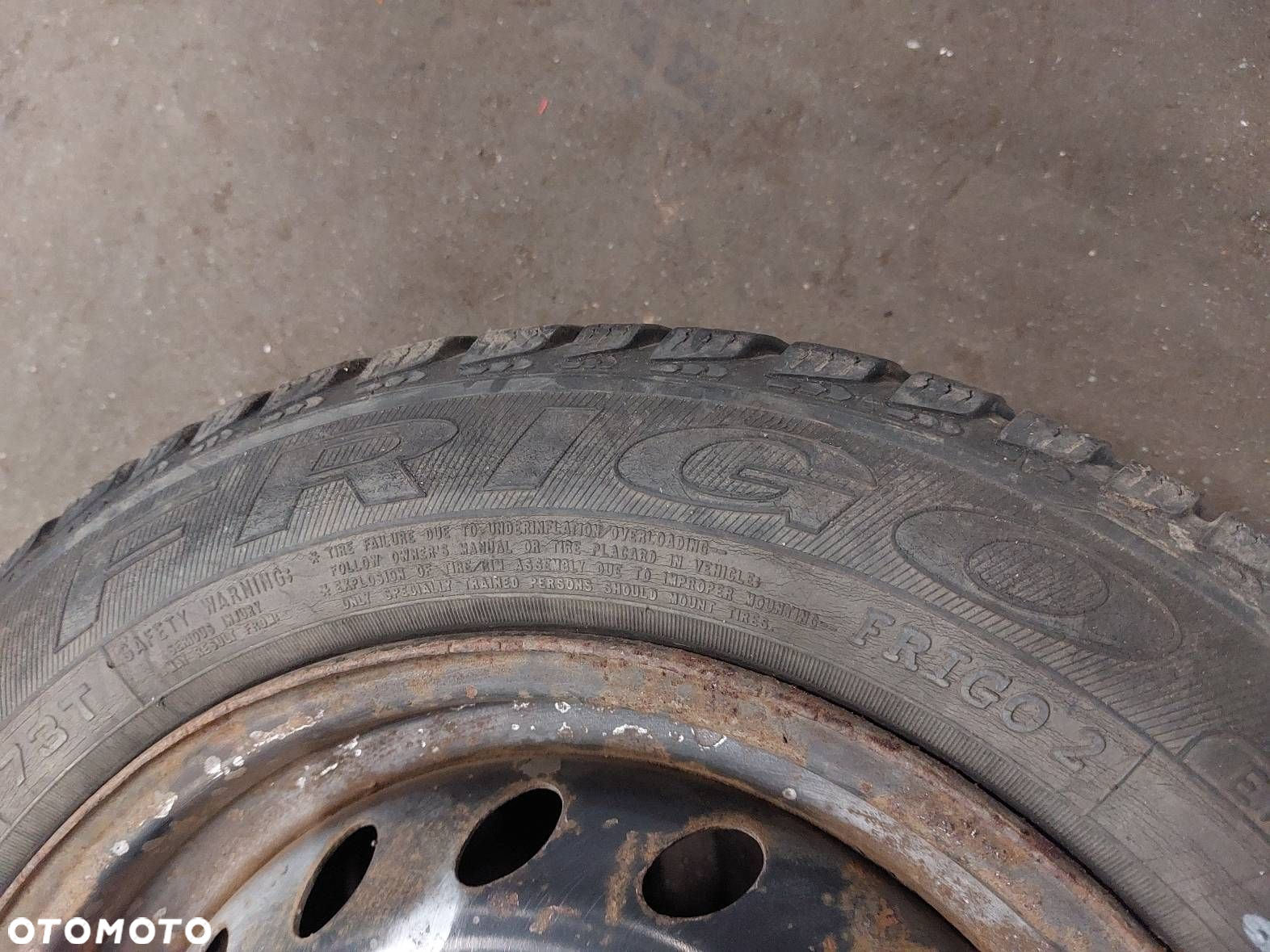 KOŁO FELGA OPONA ZAPAS 4x98 5Jx13 ET33 FI58,1 155/65R13 FIAT SEICENTO - 4