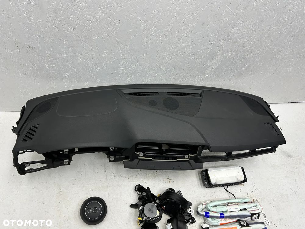 AUDI A5 SPORTBACK 8W 8W6 LIFT DESKA KONSOLA PODUSZKI AIRBAG PASY KOMPLET EU - 3