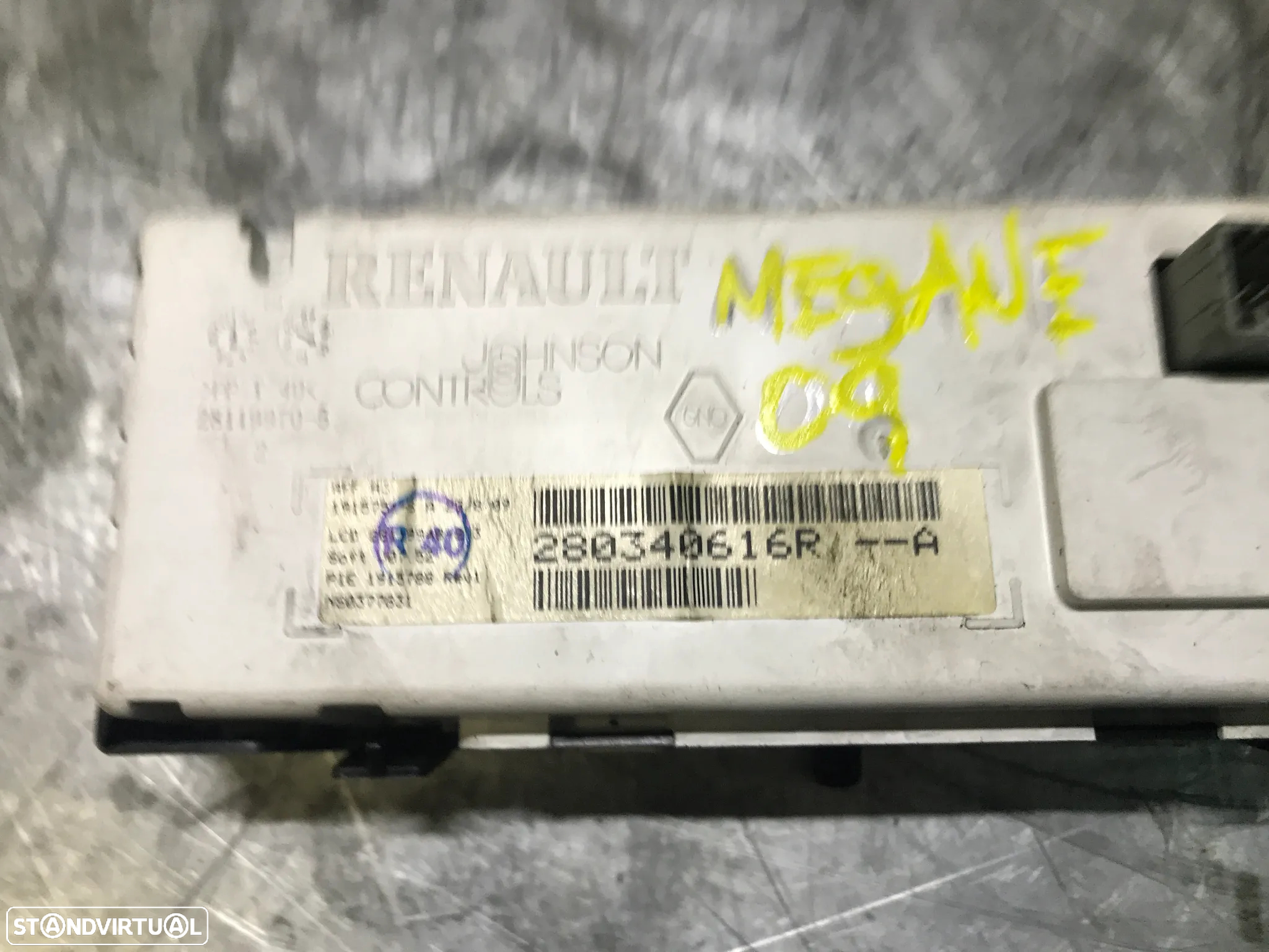 MOSTRADOR / DISPLAY RENAULT MEGANE III 280340616R - 3