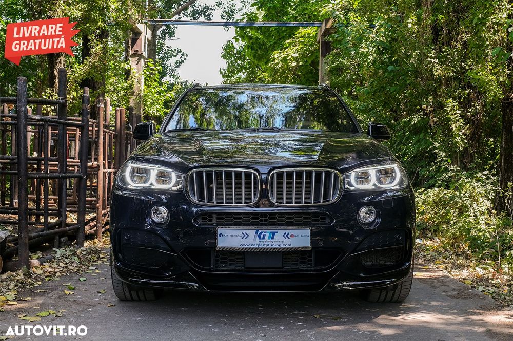 Pachet Exterior Aero Prelungire Bara Fata si Difuzor BMW X5 F15 (2014-2018) M Tech- livrare gratuita - 22
