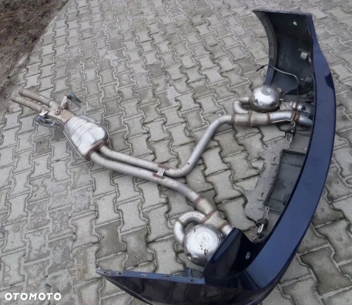 Audi Q5 SQ5 8R zderzak tył tylny wydech tłumik tłumiki aktywne - 3