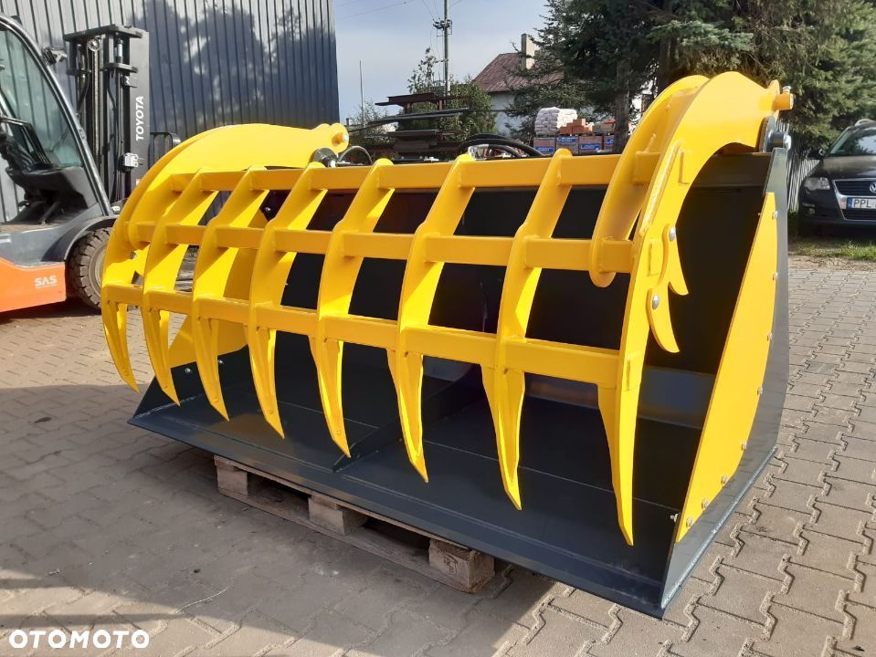 RATY! Łyżko krokodyl, ząb palony, 200 cm, ładowarka Bobcat, Dieci, Faresin, Matbro, Terex - 7