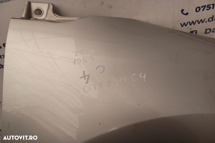 Aripa fata dreapta Citroen C4 1 [2004 - 2008] Hatchback 5-usi 1.4 MT - 2